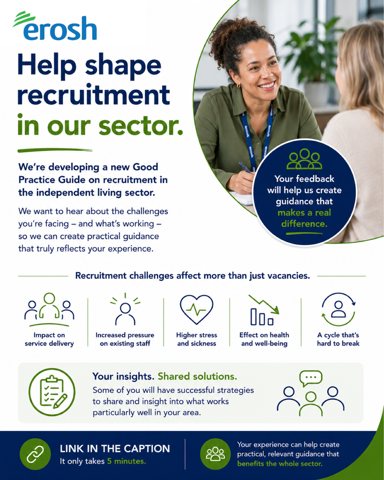 Recruitment is one of the biggest challenges facing the independent living sector right now